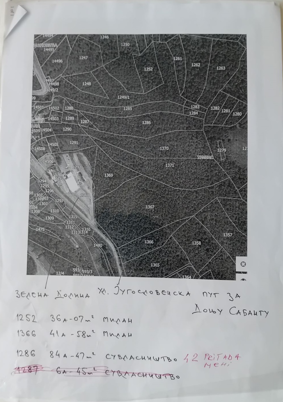 Prodajem zemljiste sa mladom sumom Kragujevac 2