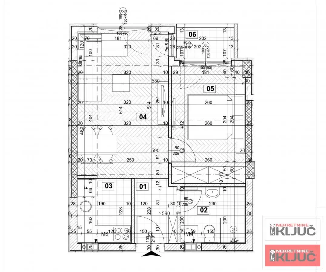 DETELINARA, 40m2, Jednoiposoban sa pdv 1