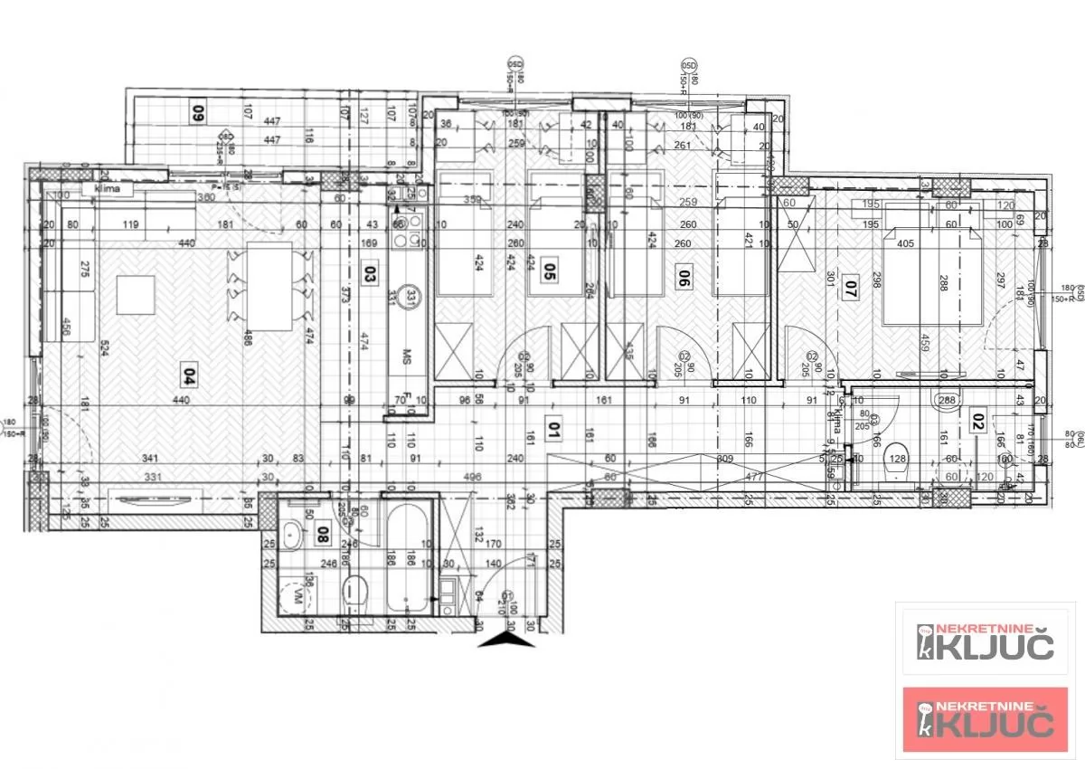 DETELINARA, 90m2, Četvorosoban sa pdv 1