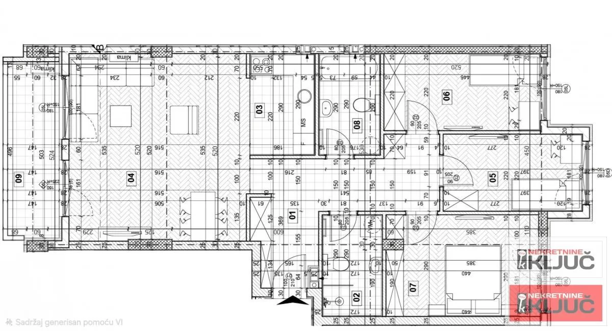 DETELINARA, 92m2, Četvorosoban sa pdv 1