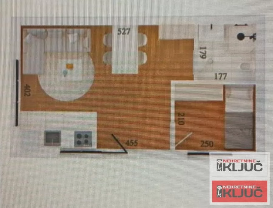 VETERNIK, 28m2, Jednoiposoban, Preduseljenjem 1