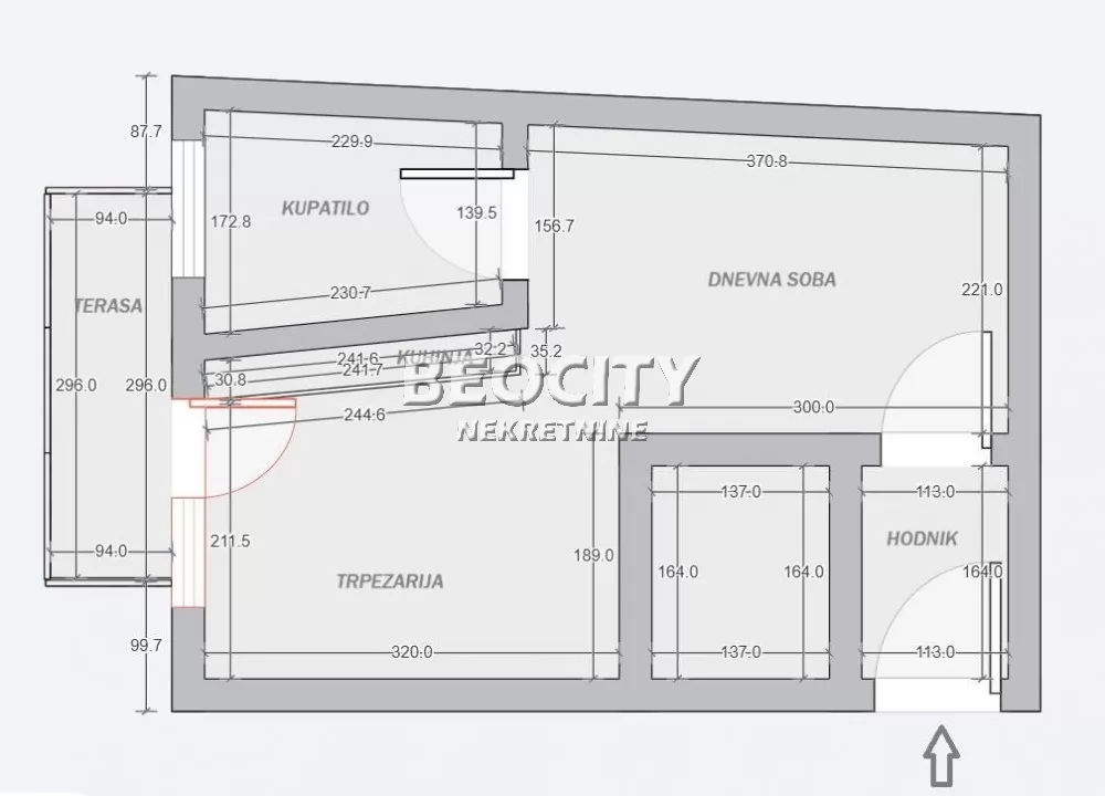 Jednosoban stan, 30 m2, Topličin venac, Topličin venac ID: 126739 15