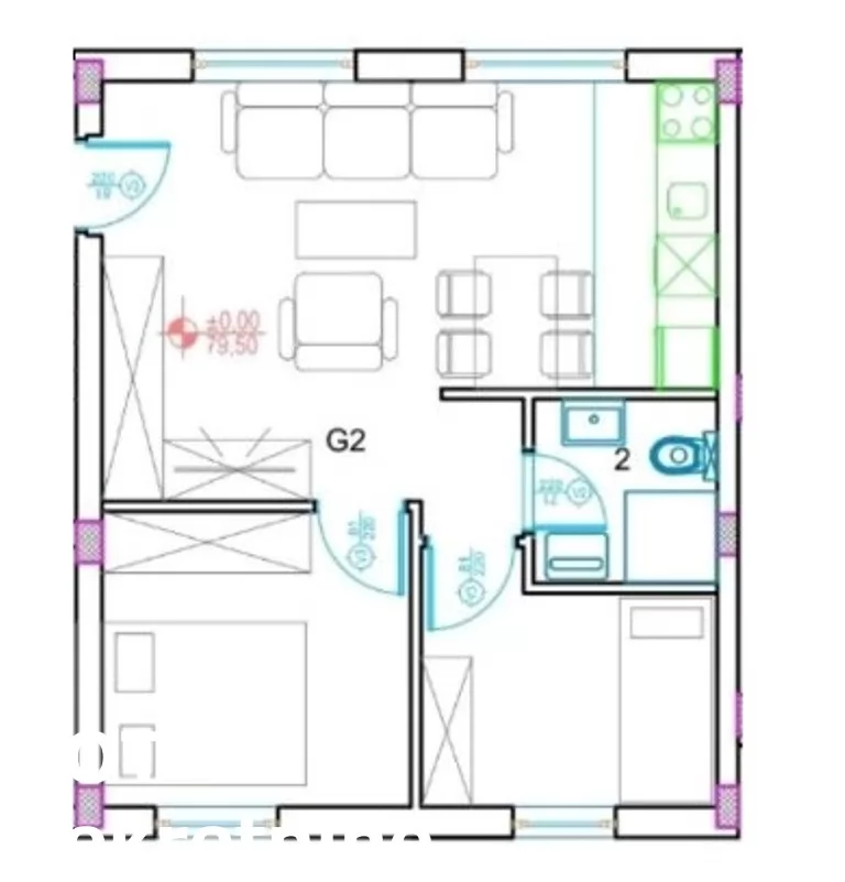 Stan,NOVI SAD,ADICE,kv: 42.00, € 70000, ID: 1100607 7