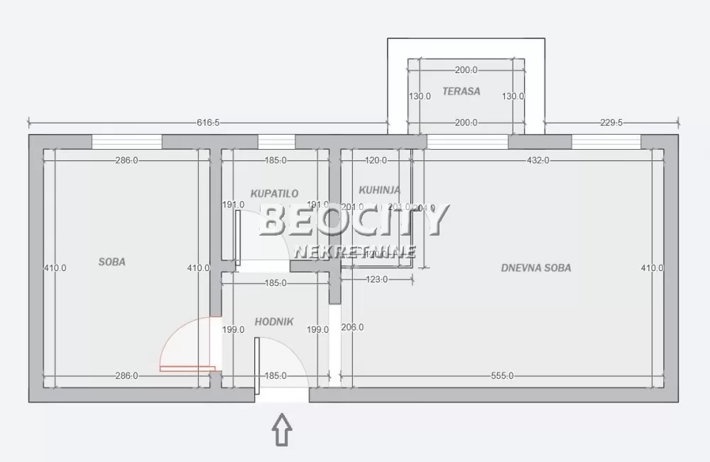 Dvosoban stan, 47 m2, Palilula, Bizertska ID: 126669 9
