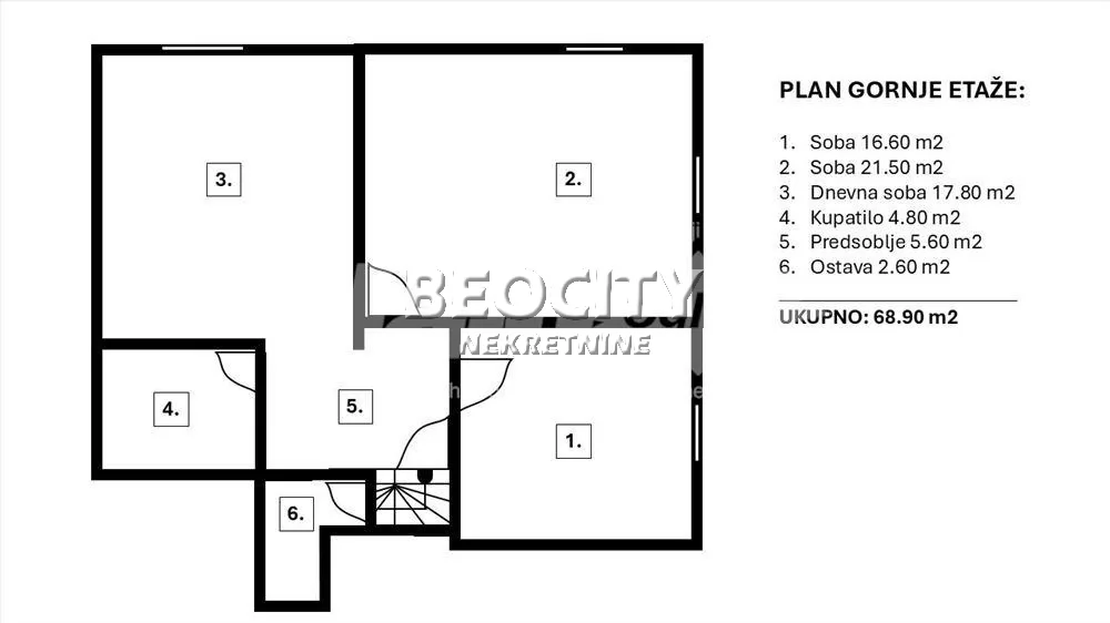 Petosoban stan, 136 m2, Palilula, Dr Nika Miljanića ID: 126994 17
