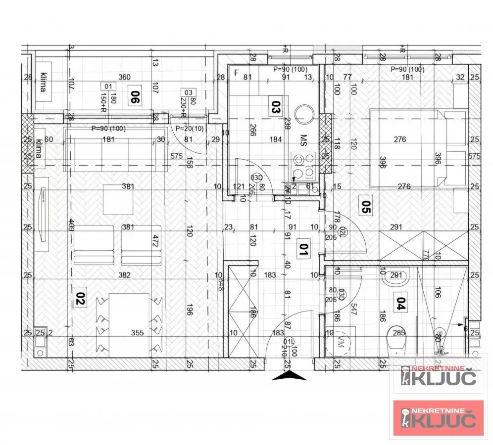 KOD LIDL-A, 48m2, Dvosoban sa pdv, Izgradnja 1