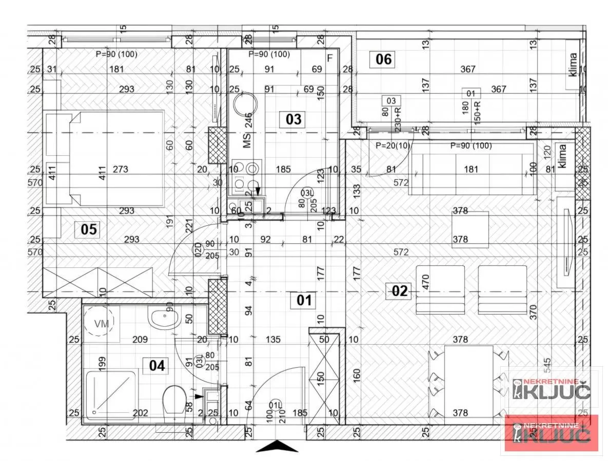 KOD LIDL-A, 49m2, Dvosoban sa pdv, Izgradnja 1
