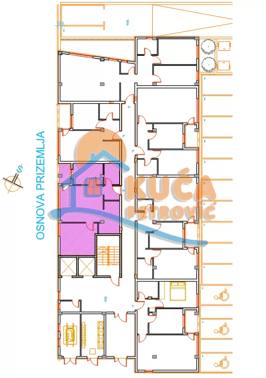 Dvosoban stan, 66.5 m2, Palilula, Mokranjčeva ID: p-015545 3