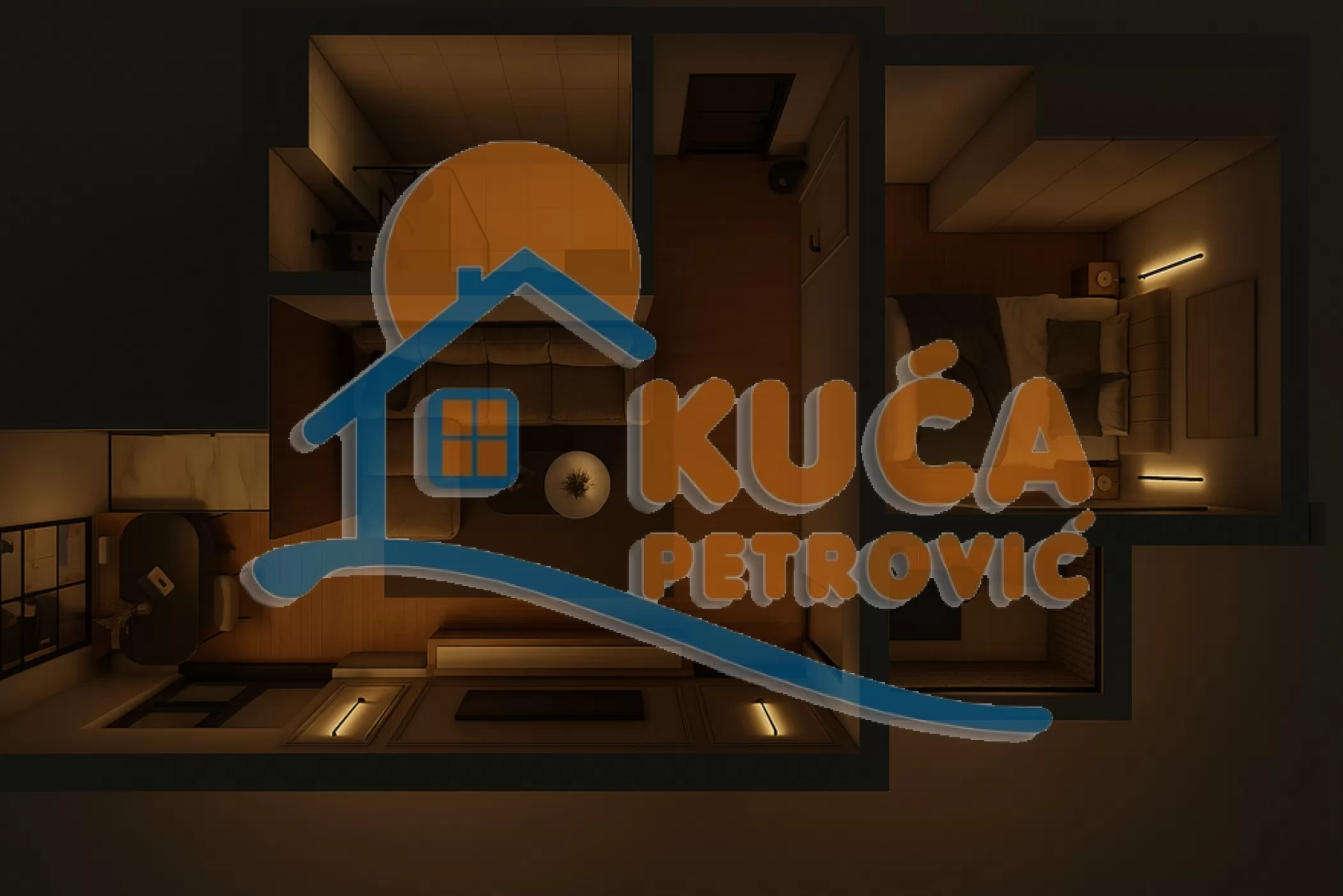 Jednosoban stan, 44.36 m2, Ćalije, Borivoja Stevanovića ID: p-015526 10