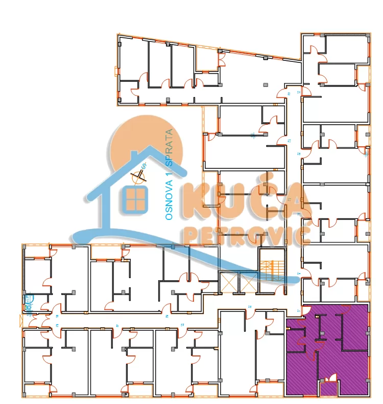 Jednosoban stan, 34.2 m2, Palilula, Mokranjčeva ID: p-015553 3