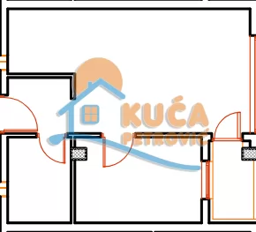 Jednosoban stan, 34.3 m2, Palilula, Mokranjčeva ID: p-015552 4