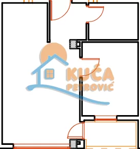 Jednosoban stan, 37.5 m2, Palilula, Mokranjčeva ID: p-015558 4