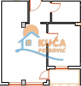 Jednosoban stan, 37.6 m2, Palilula, Mokranjčeva ID: p-015556 4