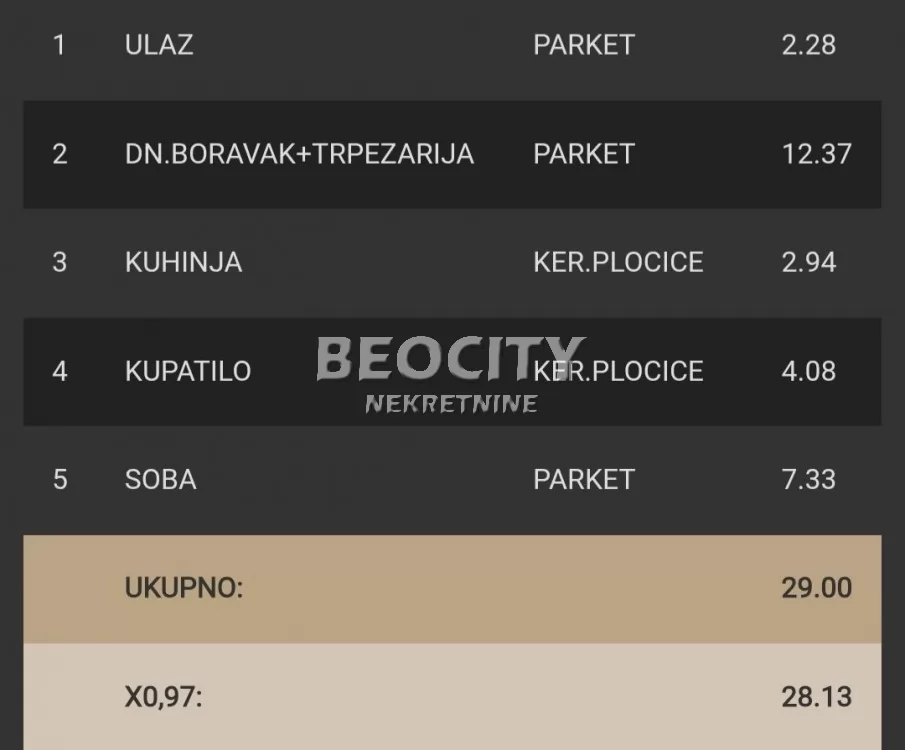 Dvosoban stan, 28 m2, Telep ID: 126969 2