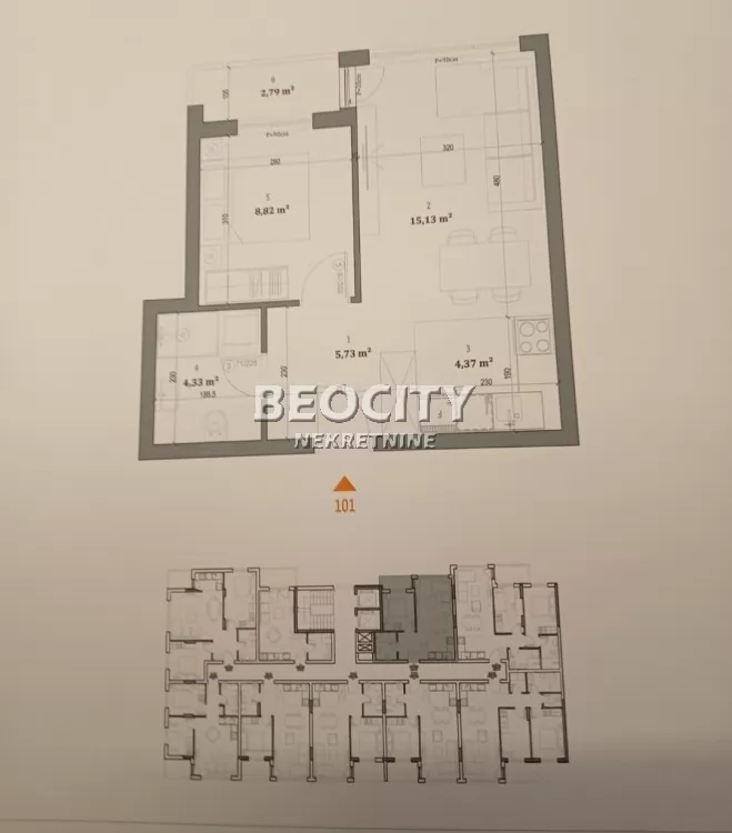 Dvosoban stan, 40 m2, Telep ID: 126311 1