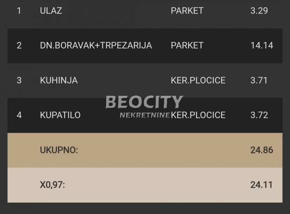 Jednosoban stan, 24 m2, Telep ID: 126970 2