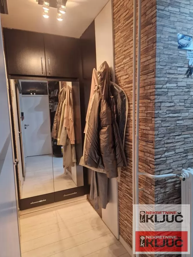 NOVO NASELJE, 55m2, Jednoiposoban, Namešten, Fasadna cigla 11