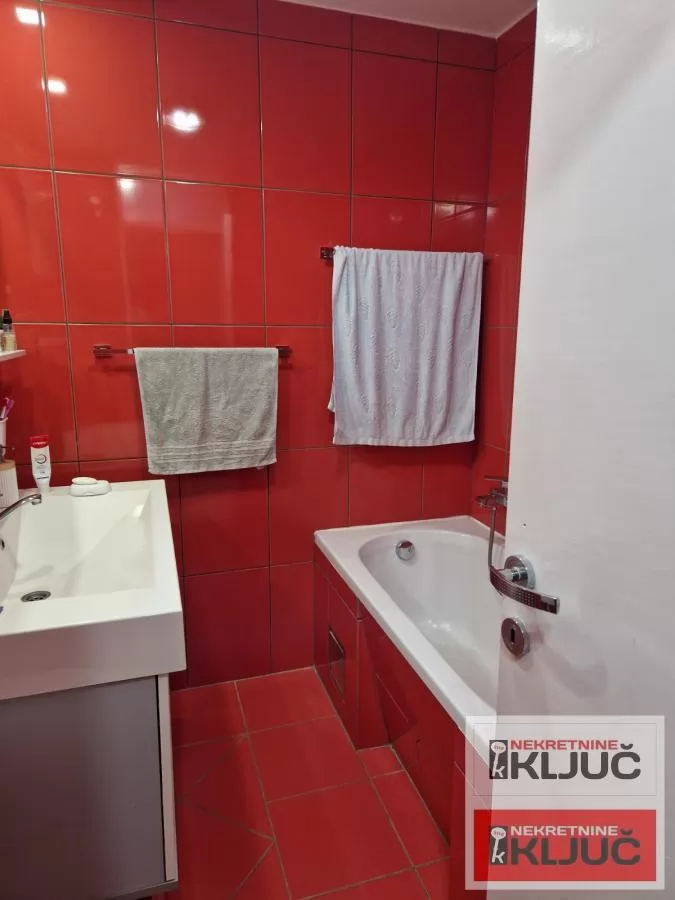 NOVO NASELJE, 55m2, Jednoiposoban, Namešten, Fasadna cigla 14