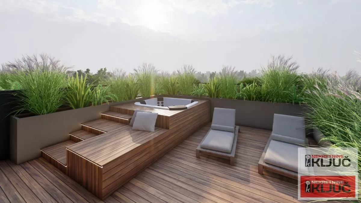 KOD LIPOV GAJA, 118m2, Četvorosoban sa krovnom terasom, Pdv, Kredit 6