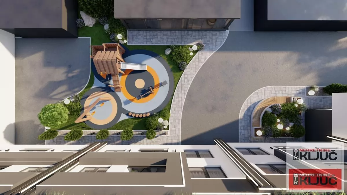 KOD LIPOV GAJA, 118m2, Četvorosoban sa krovnom terasom, Pdv, Kredit 9