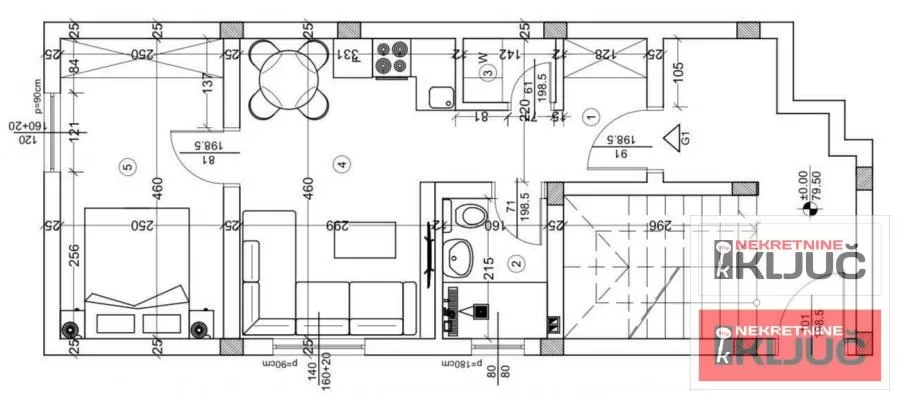 ADICE, 37m2, Jednoiposoban, Brzo useljiv 1