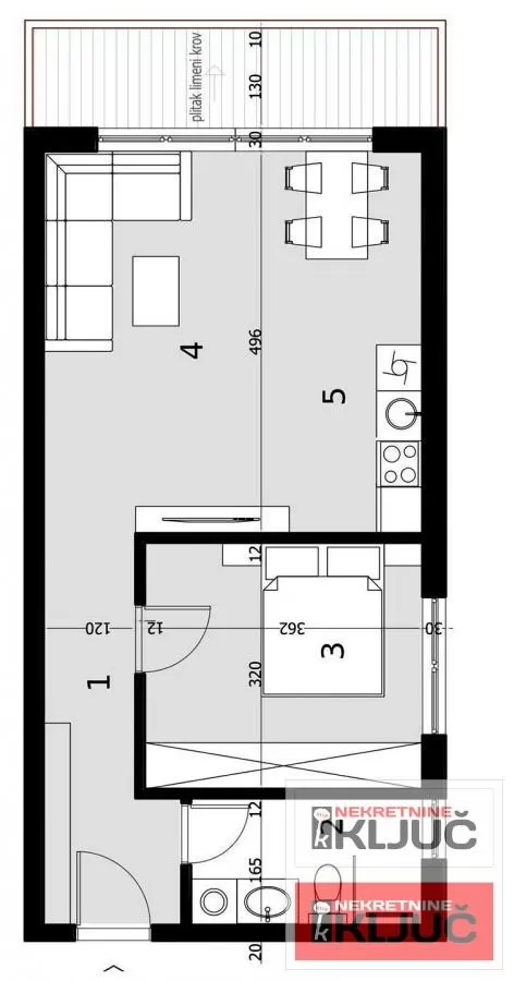 SREMSKA KAMENICA, 48m2, Dvosoban sa pdv, Izgradnja, Moderna vila 1