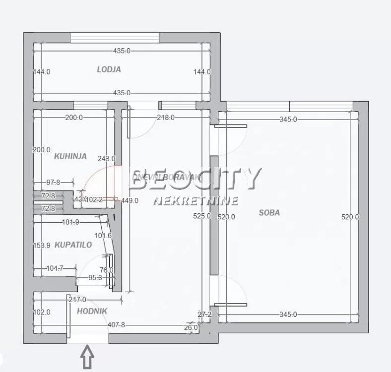 Dvosoban stan, 49 m2, Braće Jerković, Braće Jerković ID: 127630 15