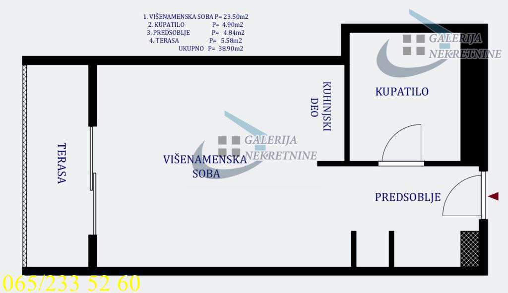 Zvezdara  Lion   Batutova 39m2 3