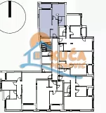 Dvosoban stan, 51.67 m2, Palilula, Božidarčeva ID: p-015515 2