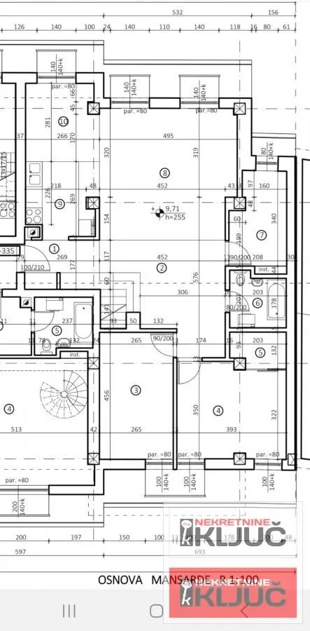 KOD SINAGOGE, 143m2, Petosoban-duplex, Unikat 31