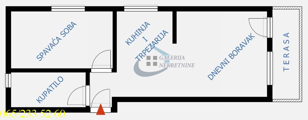 Zvezdara  Mirijevo I   Ladne vode 41m2 4