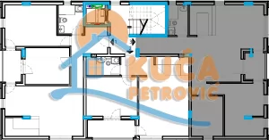 Dvosoban stan, 64.56 m2, Durlan, Knjaževačka ID: p-015643 2
