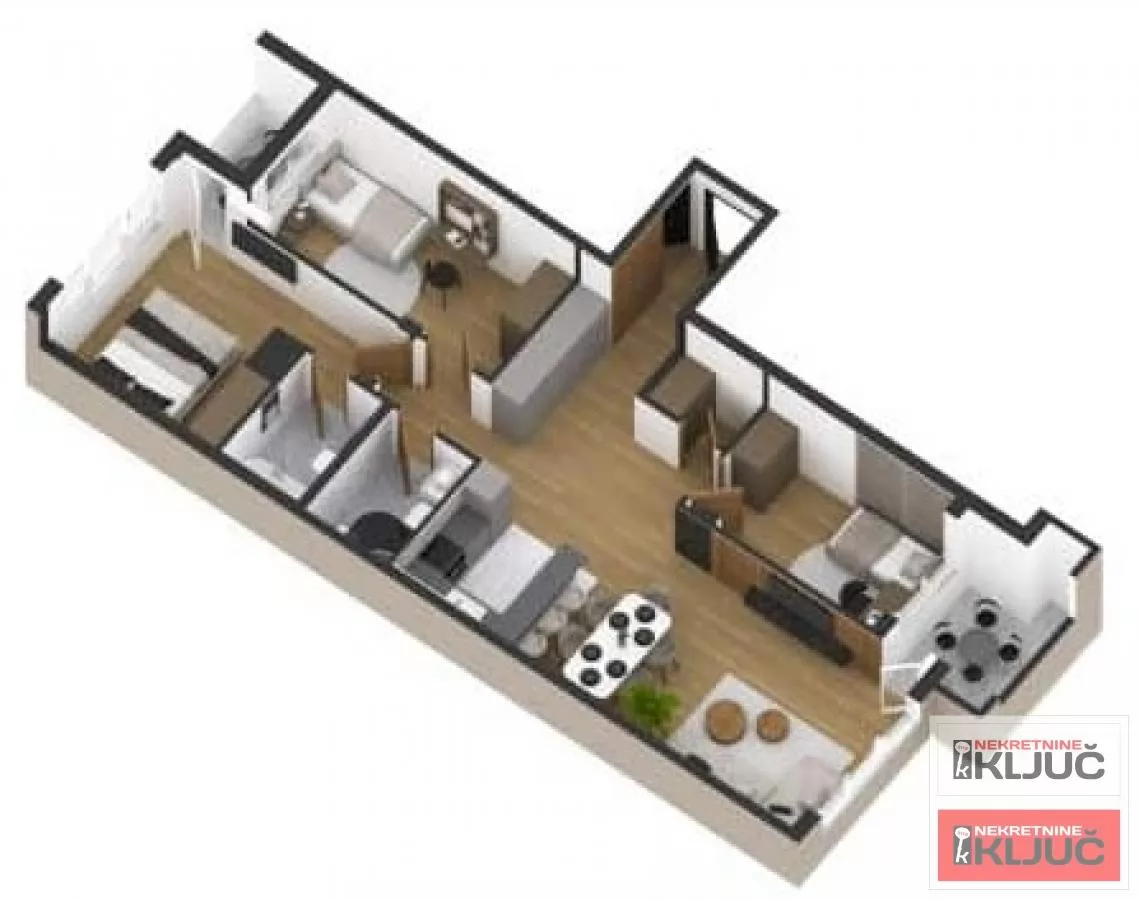 ADICE, 97m2, Četvorosoban sa pdv, Odličan 1