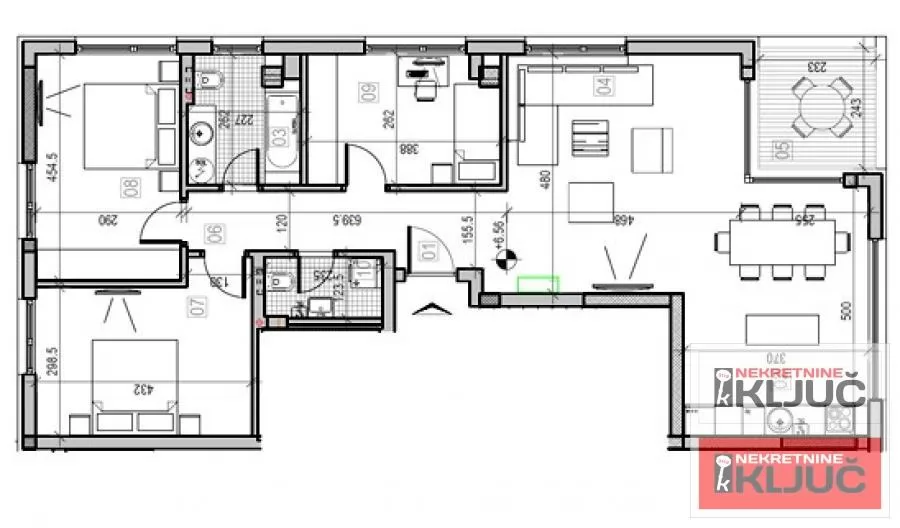 SREMSKA KAMENICA, 98m2, Četvorosoban sa pdv, Izgradnja 1