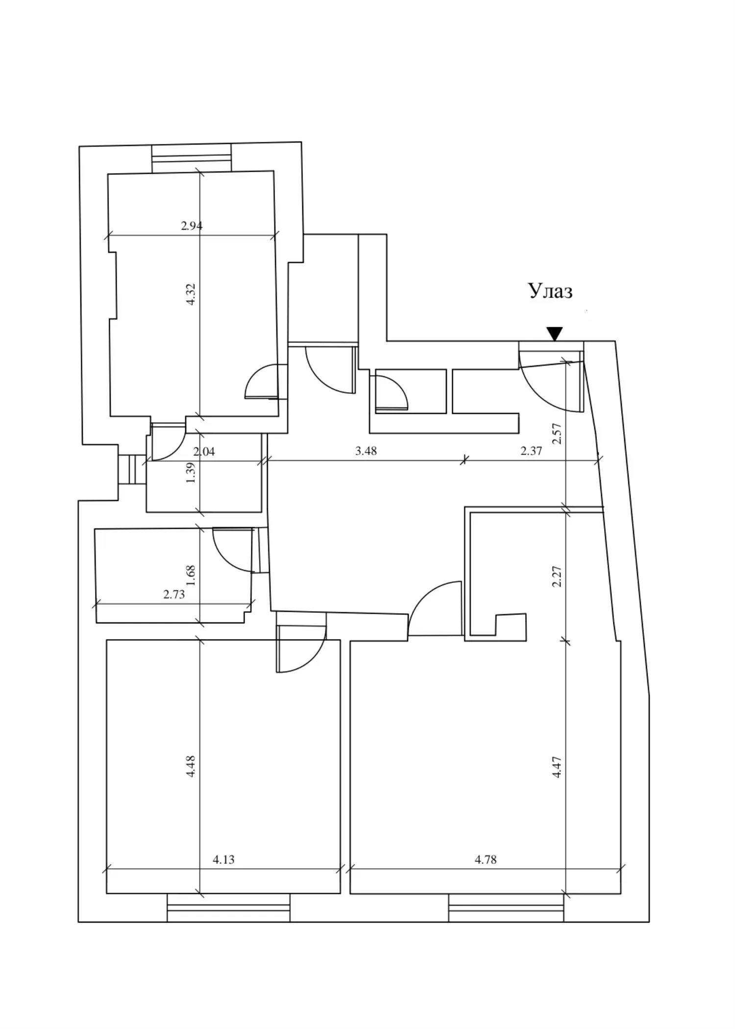 Stan,NOVI SAD,CENTAR,kv: 85, € 306400, ID: 1019294 9