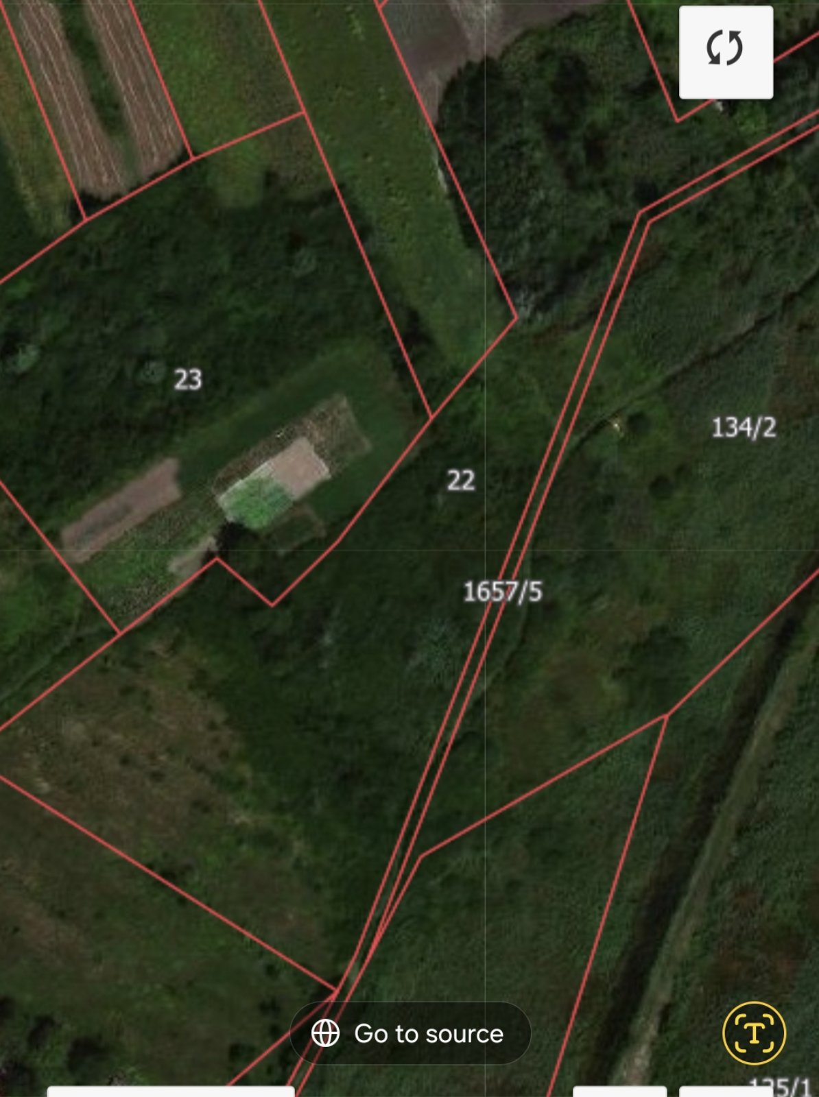 Prodaje se udeo u vlasništvu zemljišta  K O  Krnjača 2