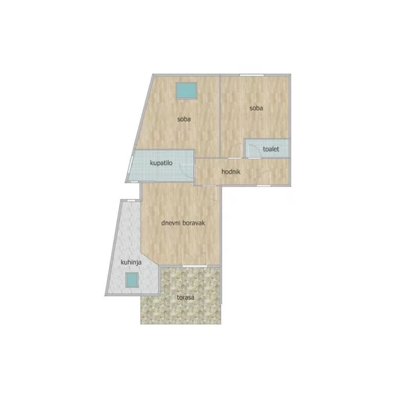 Stan,NOVI SAD,PODBARA,kv: 75.00, € 150000, ID: 1098770 16