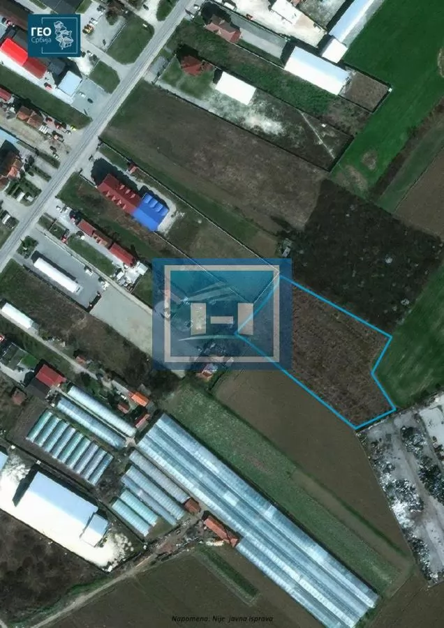 Prodaje se parcela u blizini Jagodine, površine 61 ar 1