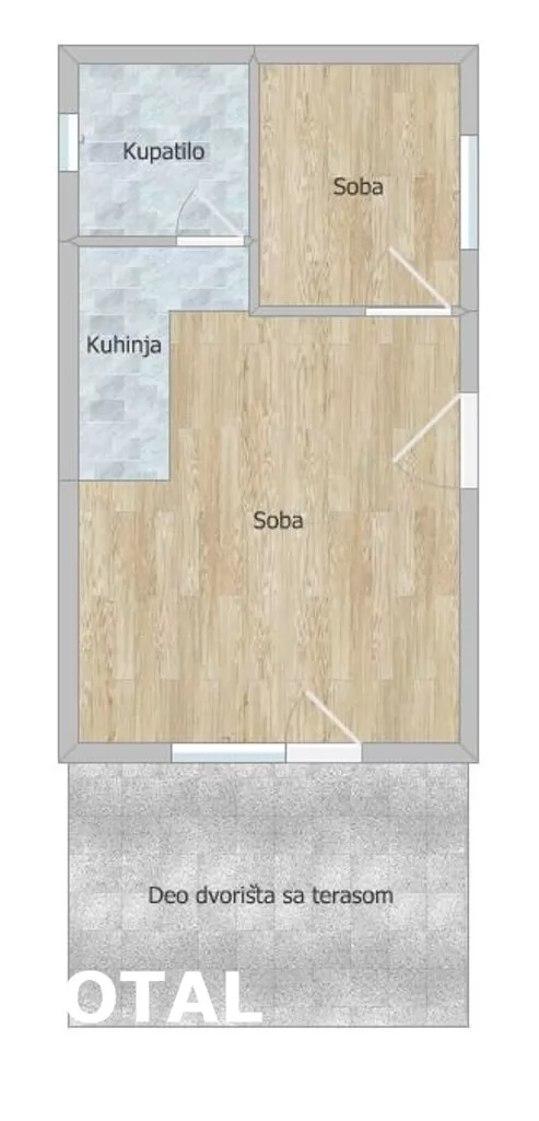 Stan,VETERNIK,CENTAR,kv: 28.00, € 54000, ID: 1102221 1