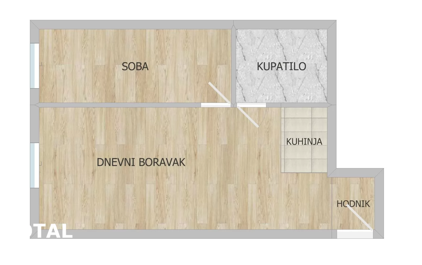 Stan,NOVI SAD,TELEP,kv: 28.00, € 75600, ID: 1102229 10