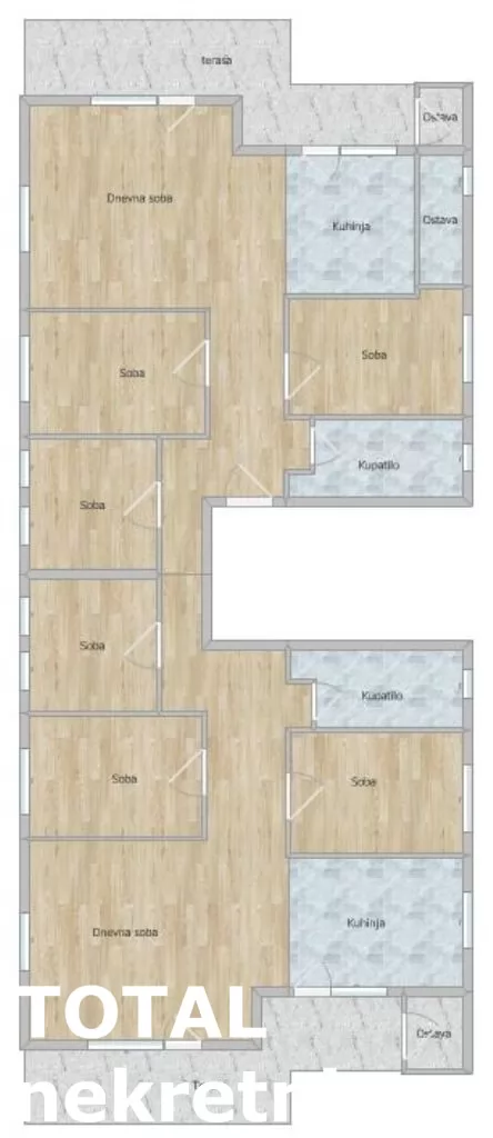 Stan,VETERNIK,CENTAR,kv: 144.00, € 244800, ID: 1102224 1