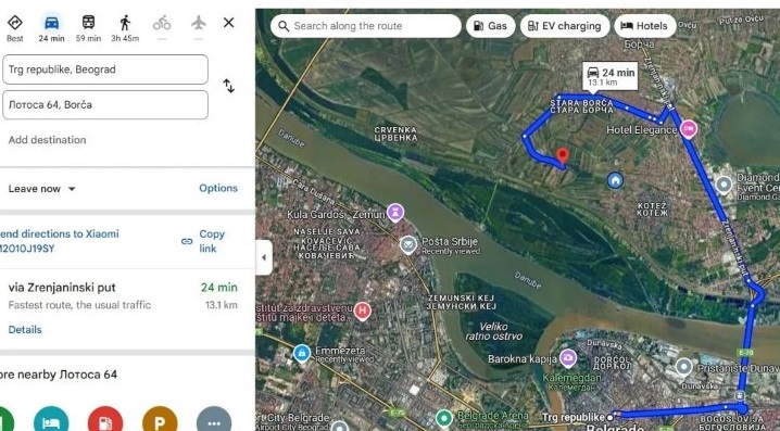 Plac sa kucom Beograd Borca 2