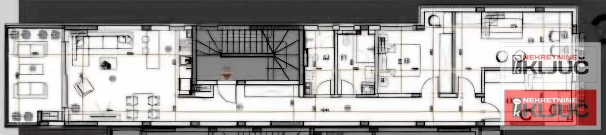 TELEP, 108m2+krovna terasa, Četvorosoban, Izgradnja 1
