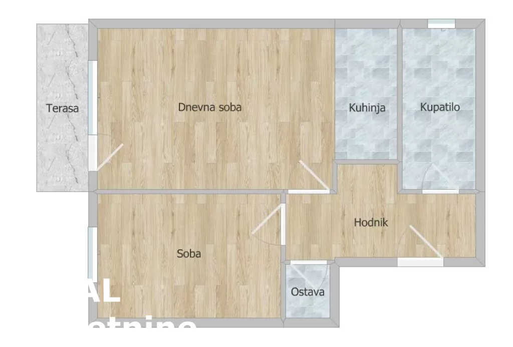 Stan,NOVI SAD,NOVA DETELINARA,kv: 47.00, € 145000, ID: 1102182 19