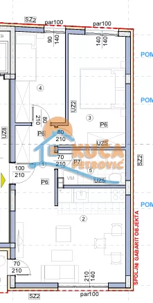 Dvosoban stan, 49 m2, Donja Vrežina, Knjazevačka ID: p-015857 7