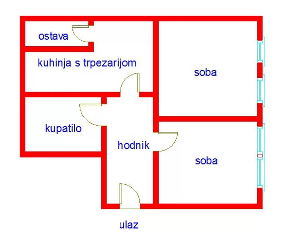 Stan,NOVI SAD,CENTAR,kv: 61.00, € 200000, ID: 1098786 16