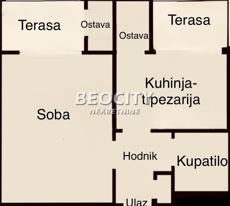 Jednosoban stan, 42 m2, Podbara ID: 129367 19