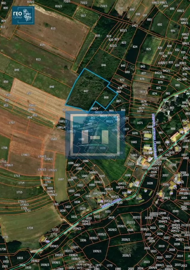 poljoprivrdno zemljište, površine 98.66 ari u Kovanici 1