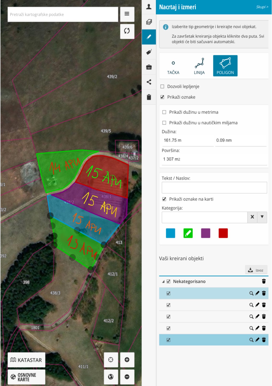 Prodaja placa u selu Ljutice Tometino Polje 5