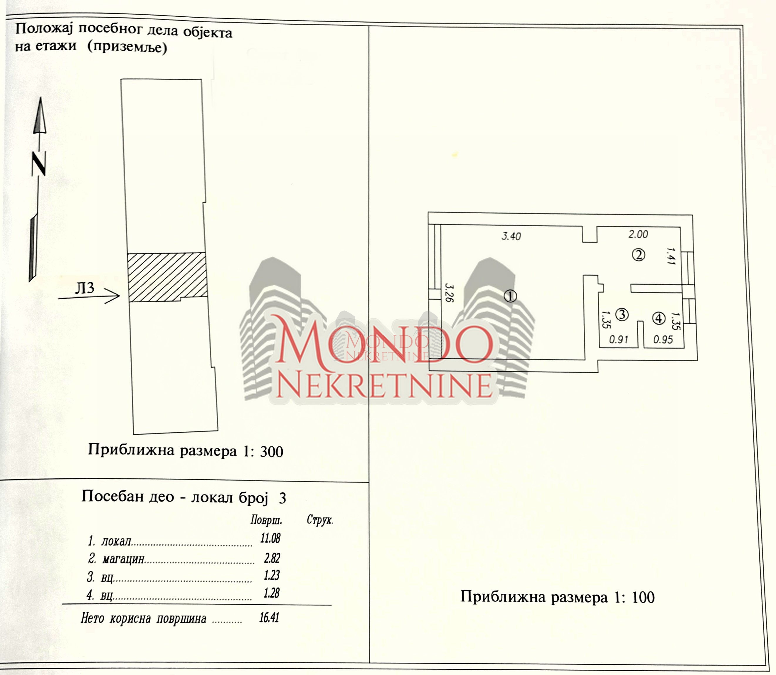 Lokal preko puta OŠ Čegar u Durlanu 1